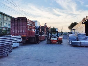 金用護(hù)欄2020年8月16日鋅鋼陽(yáng)臺(tái)護(hù)欄裝車(chē)發(fā)貨！