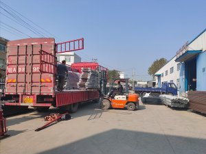 金用護欄2020年10月26日上午鋅鋼飄窗護欄發貨！