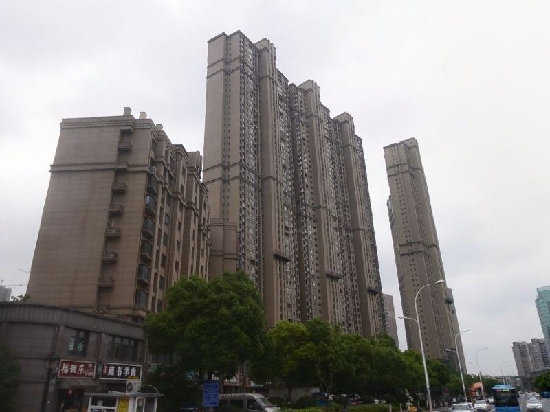 無錫世茂首府小區百葉窗、樓梯扶手定制