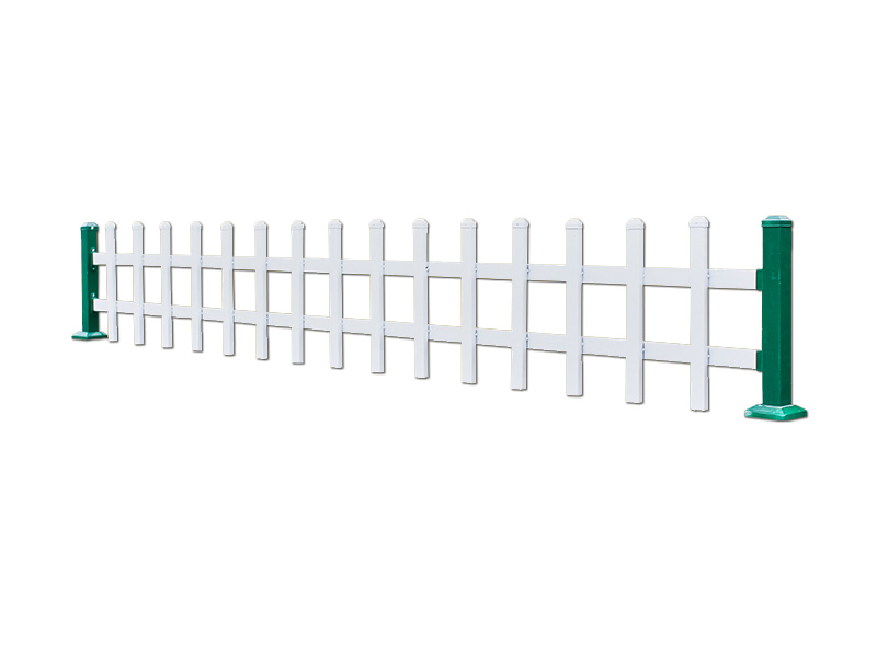 別墅直頭草坪鋅鋼柵欄圖片