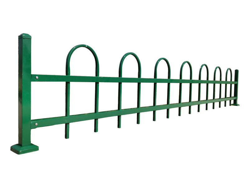 綠化帶圍墻鋅鋼柵欄圖片